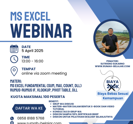 webinar ms excel