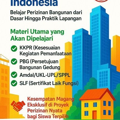 Sekolah dan Pelatihan Perizinan Terbaik Terdekat di Grandwisata Bekasi Untuk Calon Konsultan Profesional